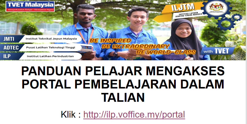 PANDUAN MENGAKSES PORTAL PEMBELAJARAN DALAM TALIAN 